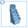 custom wholesale 3 tier floor cardboard stationery display stands supermarket display ideas/stationery display rack